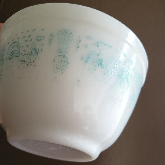Vtg Pyrex Amish Butter Print Mixing Bowls - Picture 4 of 9